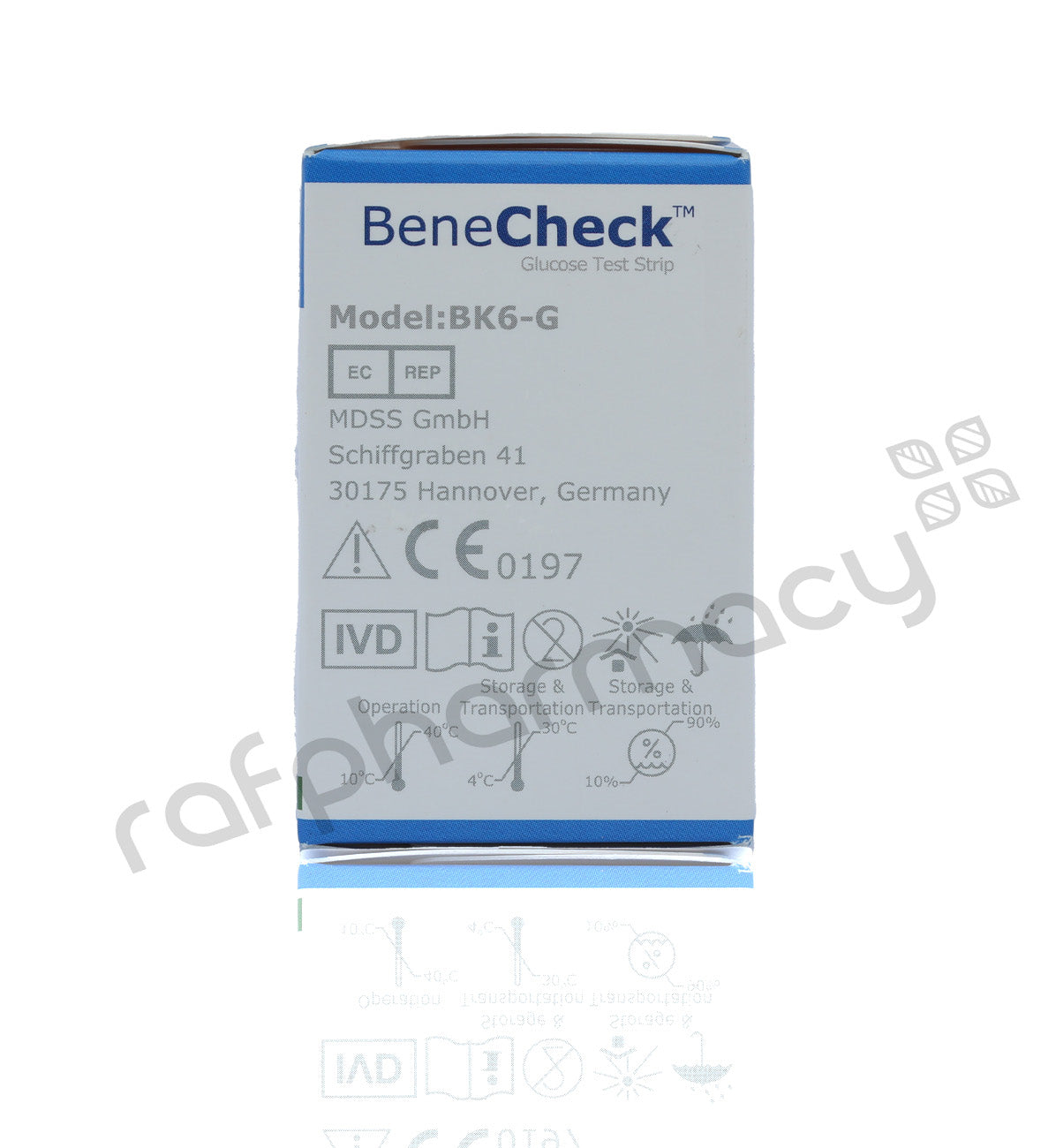 BENECHECK BLOOD GLUCOSE STRIP 25'S
