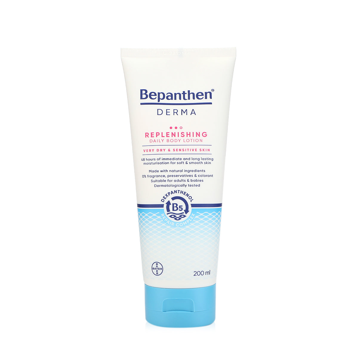 BEPANTHEN DERMA REPLENISHING DAILY BODY LOTION 200ML