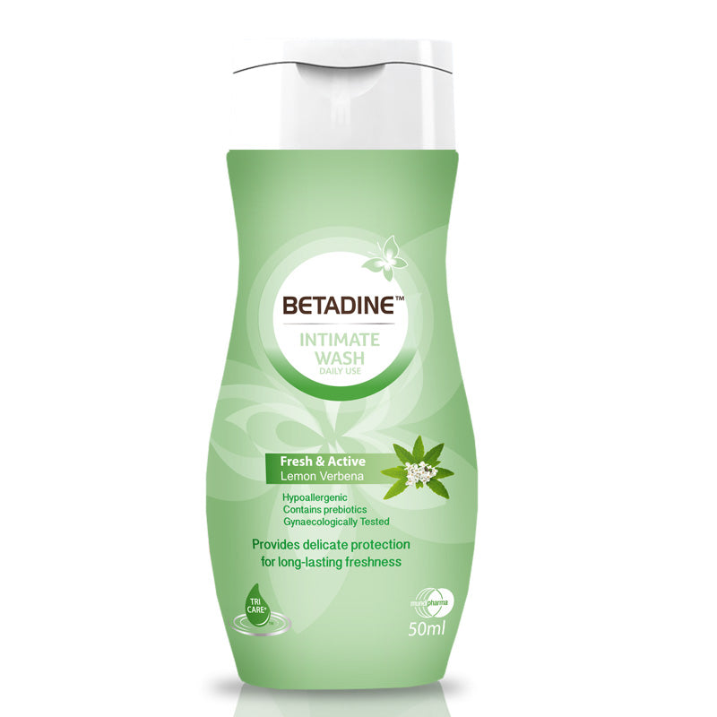 Betadine Intimate Wash Fresh Active Lemon Verbena 50Ml