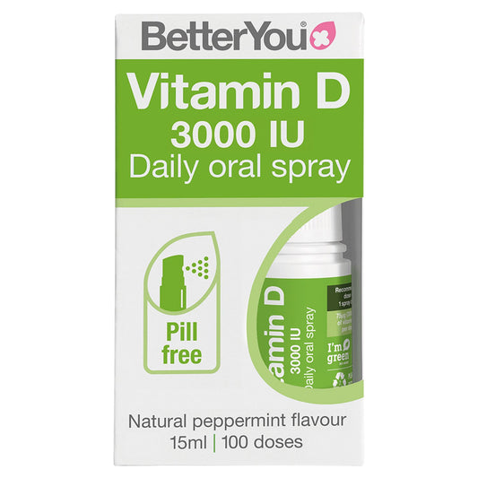 Betteryou Dlux Vitamin D Oral Spray 3000iu 15ml