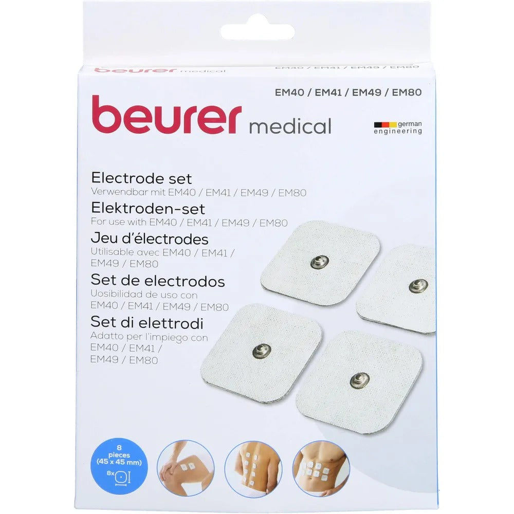 Beurer Electrodes Em40 /Em41 /Em49/Em80 45X45 8'S