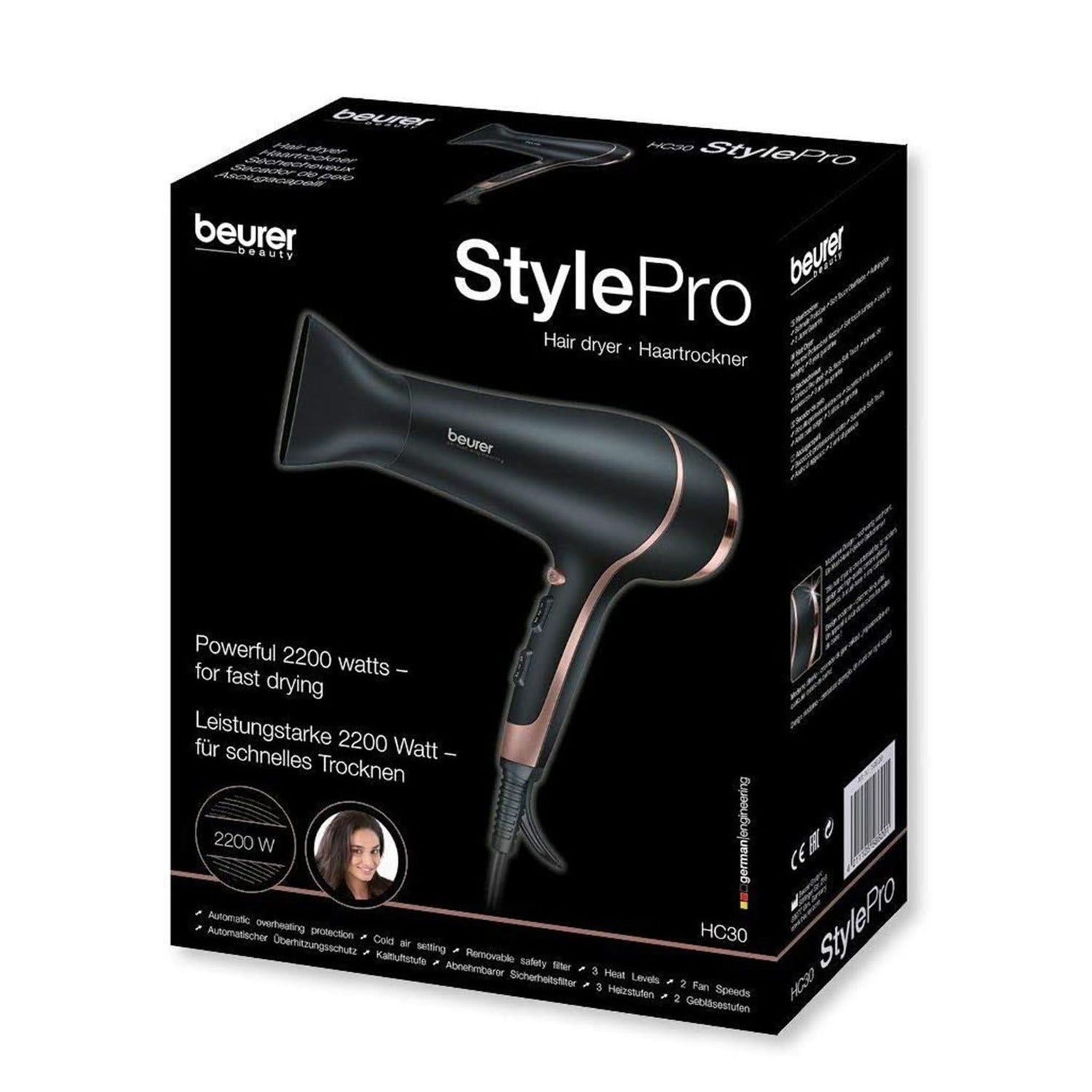 Beurer Hc30 Hair Dryer