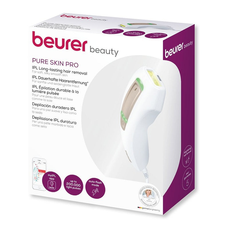 BEURER IPL10000 PLUS PERMANENT HAIR REMOVAL 250000 LIGHT PULSES