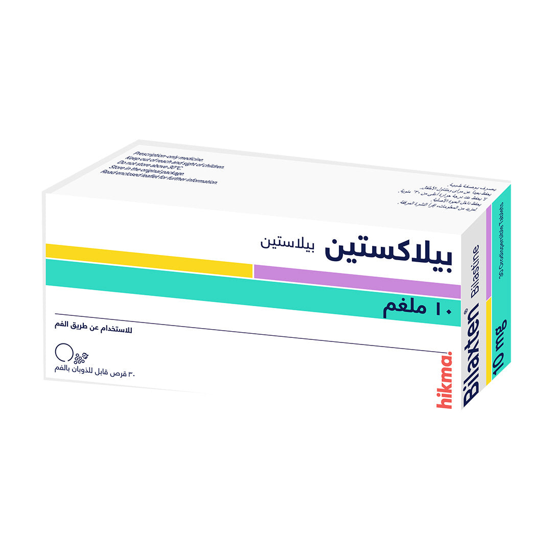 Bilaxten 10 Mg Tablet 30'S