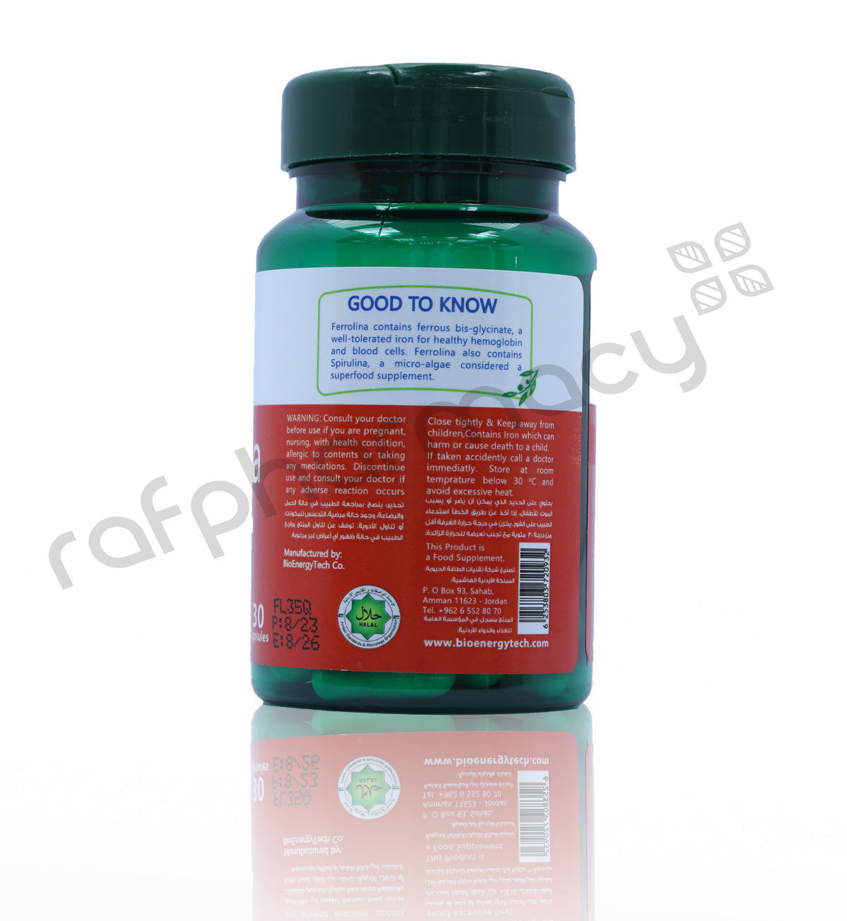 Bioenergy Tech  Ferrolina Capsule 30'S