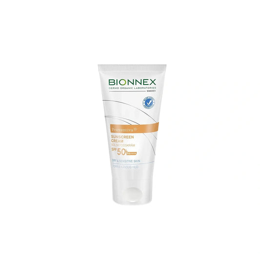 Bionnex Preventiva Dry & Sensitive Skin Sunscreen Cream Spf50+ 50ml