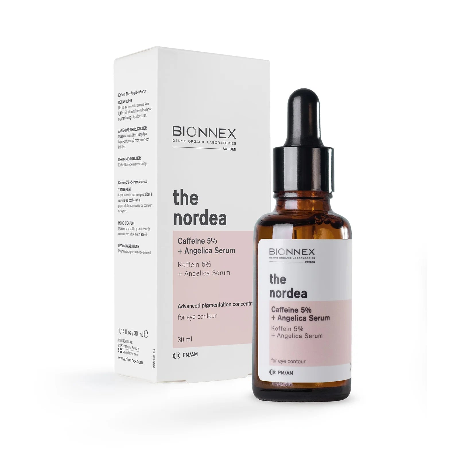 مصل العيون BIONNEX THE NORDEA CAFIENE 5%+ANGELICA 30ML