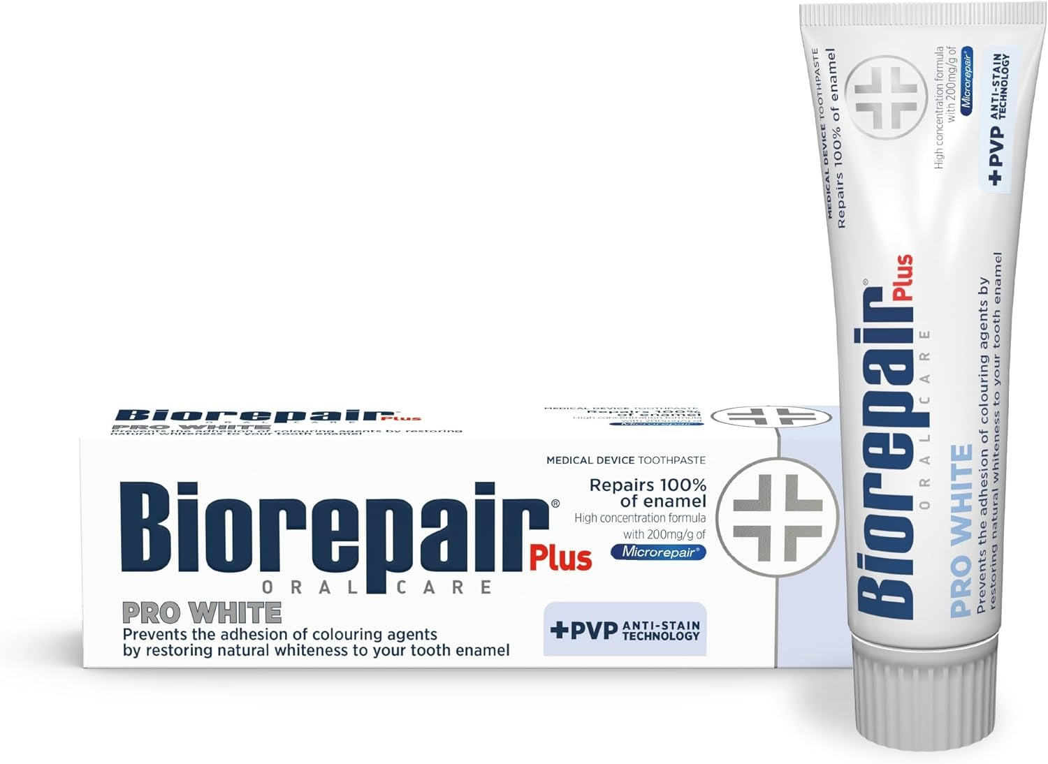 Biorepair Plus Pro White Toothpaste 75ml