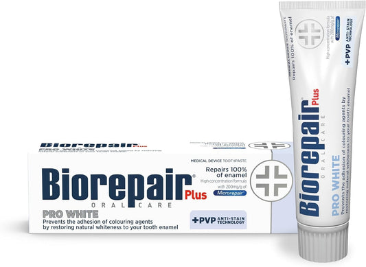 Biorepair Plus Pro White Toothpaste 75ml