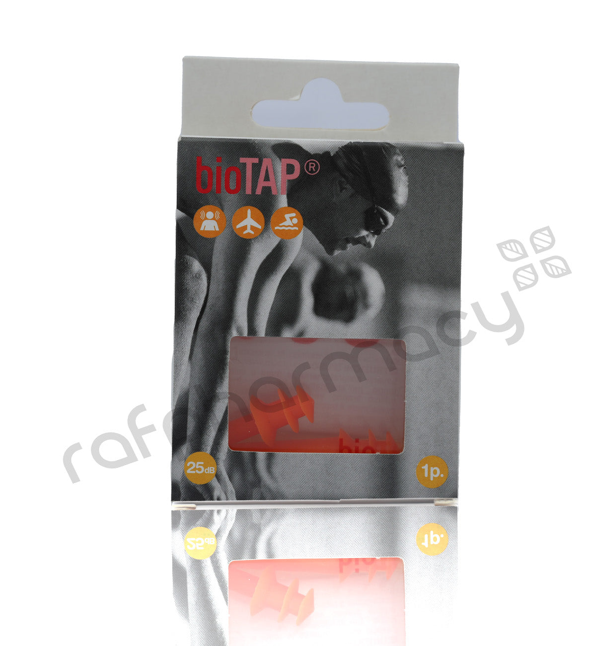 BIOTAP EAR PROTECTOR ADULT ORANGE