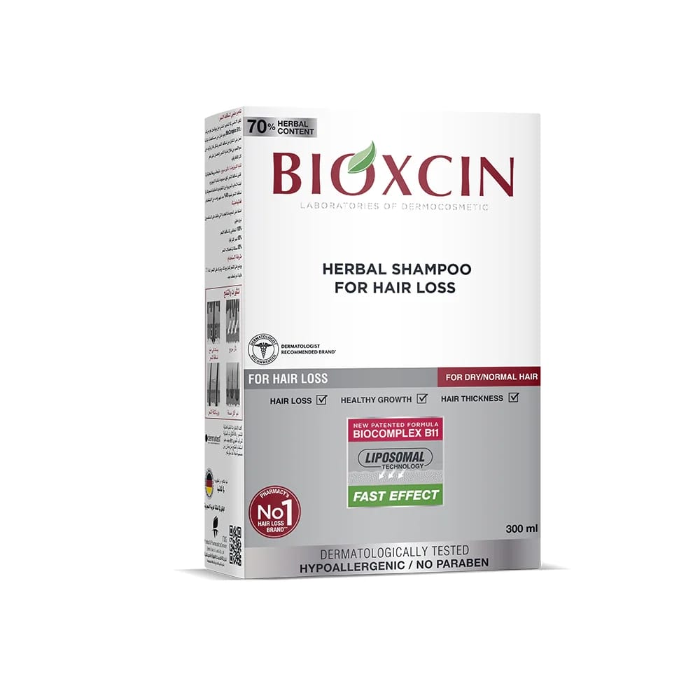 Bioxcin Herbal Shampoo For Hairloss Dr-Normal Hair 300ml