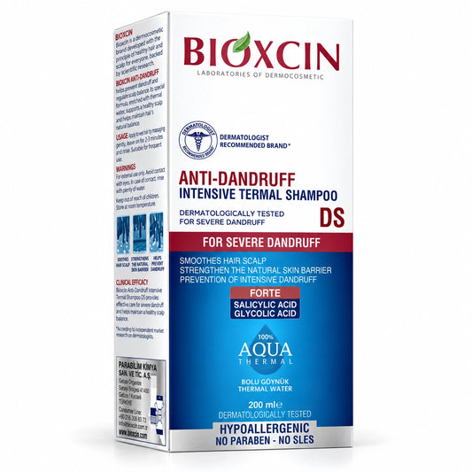 Bioxcin Intensive Anti-Dandruff Thermal DS Shampoo 200ml