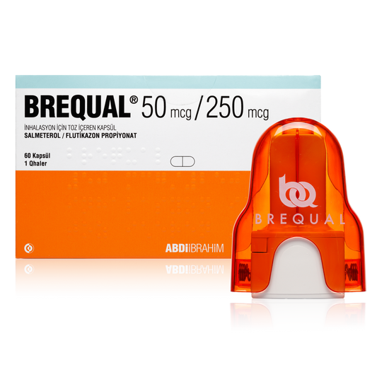 Brequal 50Mcg/250Mcg Inhalation Capsules 60'S