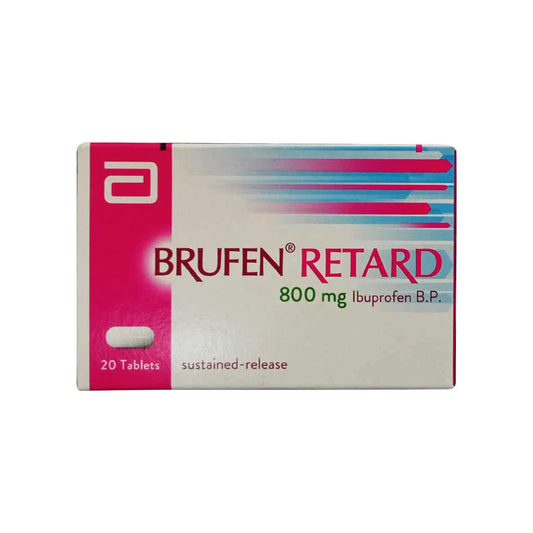 Brufen Retard 800mg Tablets 20'S