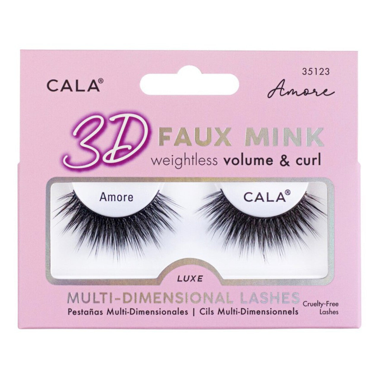 Cala 3D Faux Mink Lashes Amore -35123