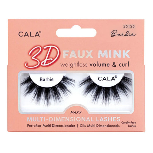Cala 3D Faux Mink Lashes Barbie-35125