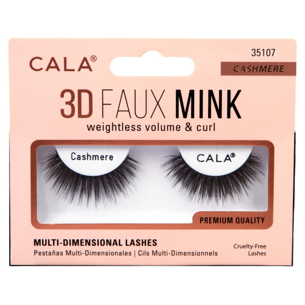 Cala 3D Faux Mink Lashes-Cashmere-35107
