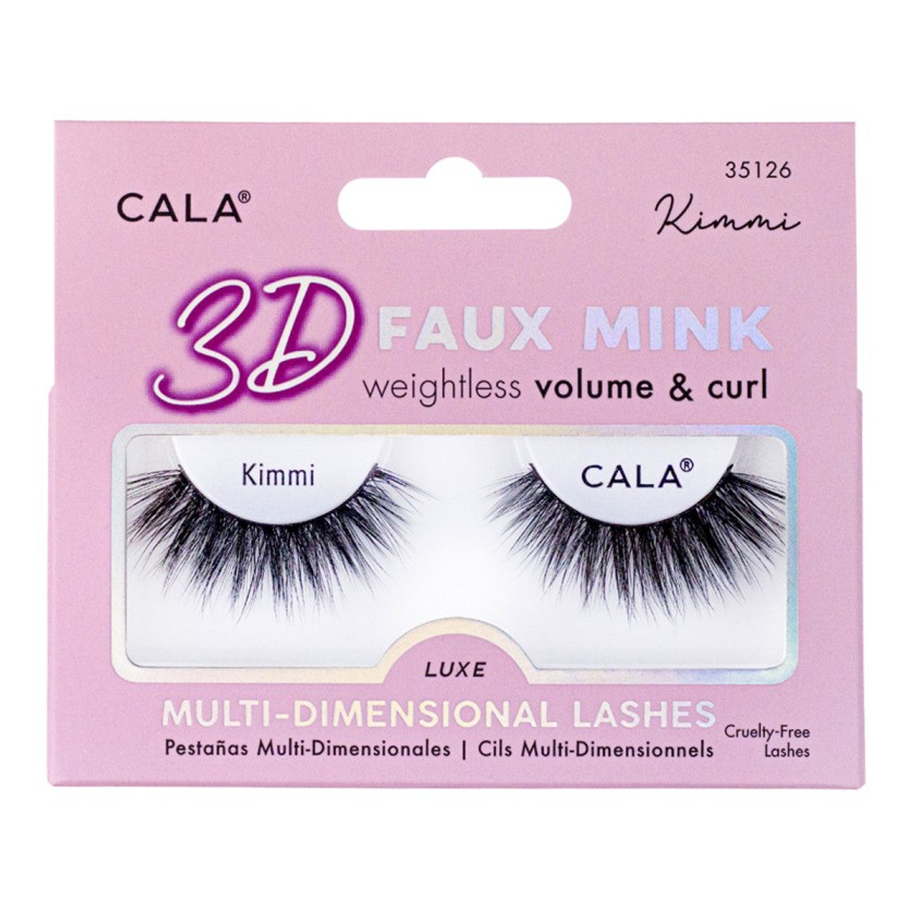Cala 3D Faux Mink Lashes Kimmi-35126