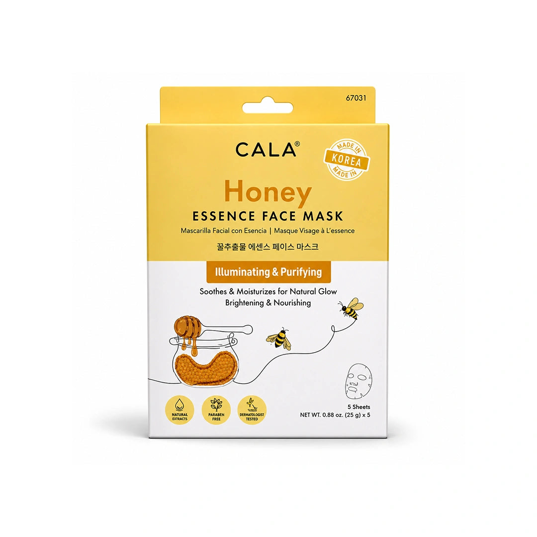 Cala 67103 Honey Essence Face Mask 5'S