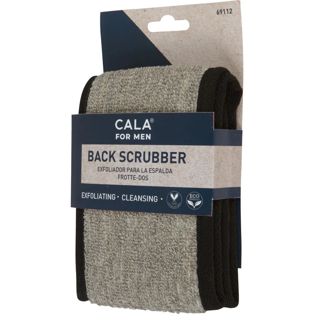 Cala Back Scrubber For Men Taupe Black