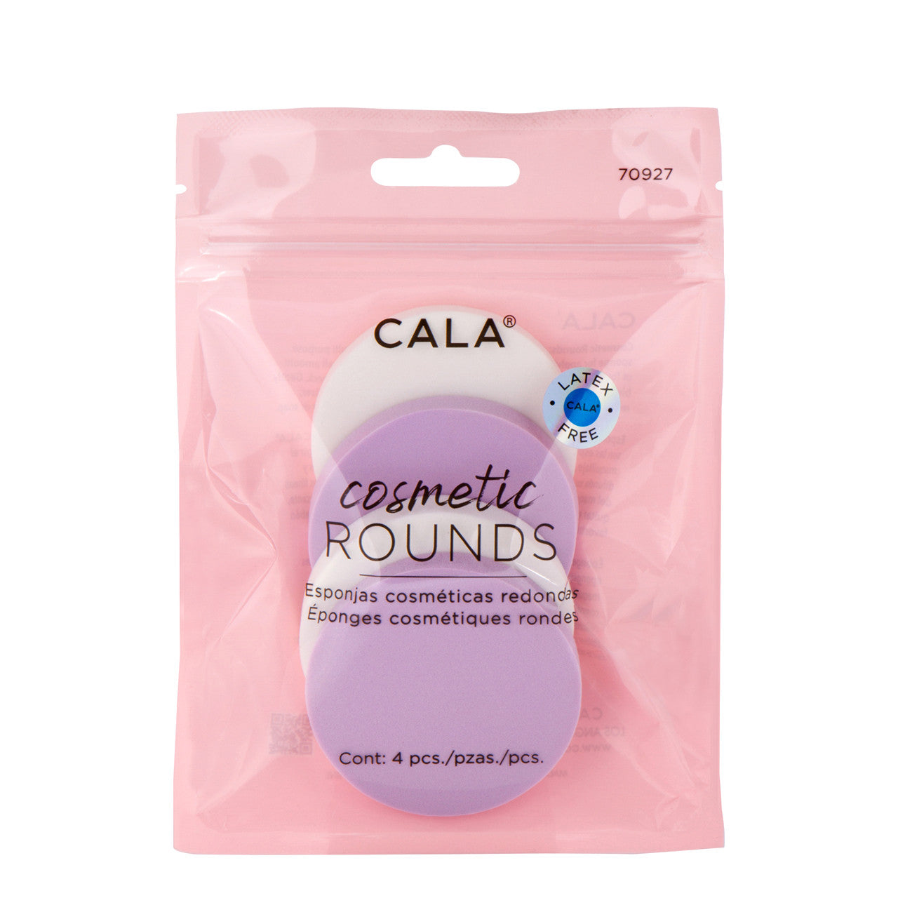 Cala Cosmetic Rounds 4Pc -70927