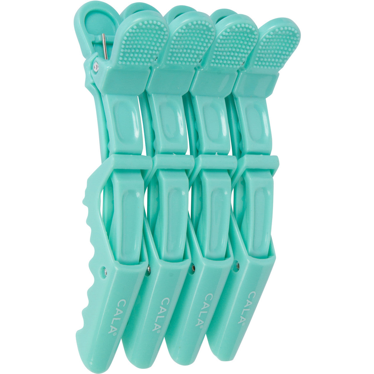 Cala Croc Hair Clip Mint4pc - 66221