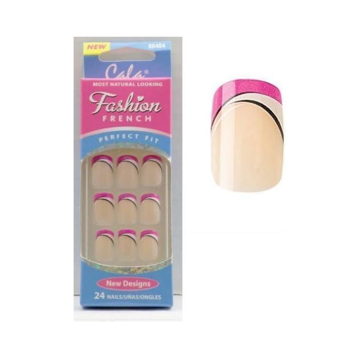 Cala Fashion 88404 French Nails 24'S