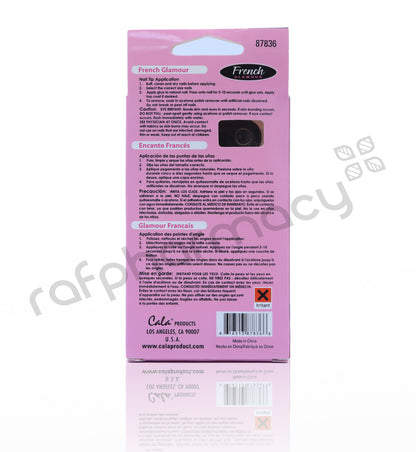 Cala French 87836 Glamour Nail Kit(M) 24'S