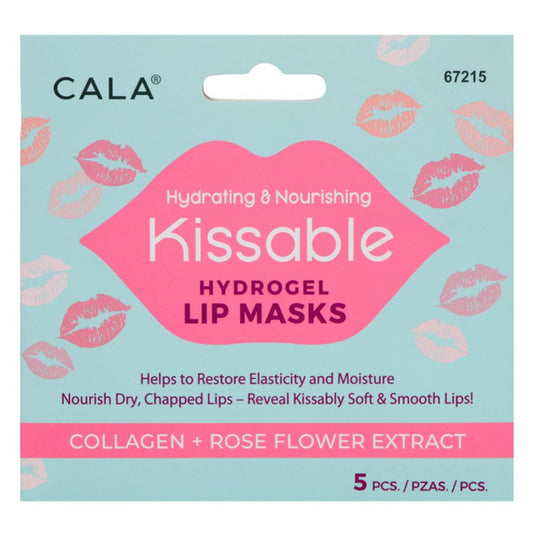 Cala -Kissable Hydrogel Lip Masks (5Pcs/Pk) -67215