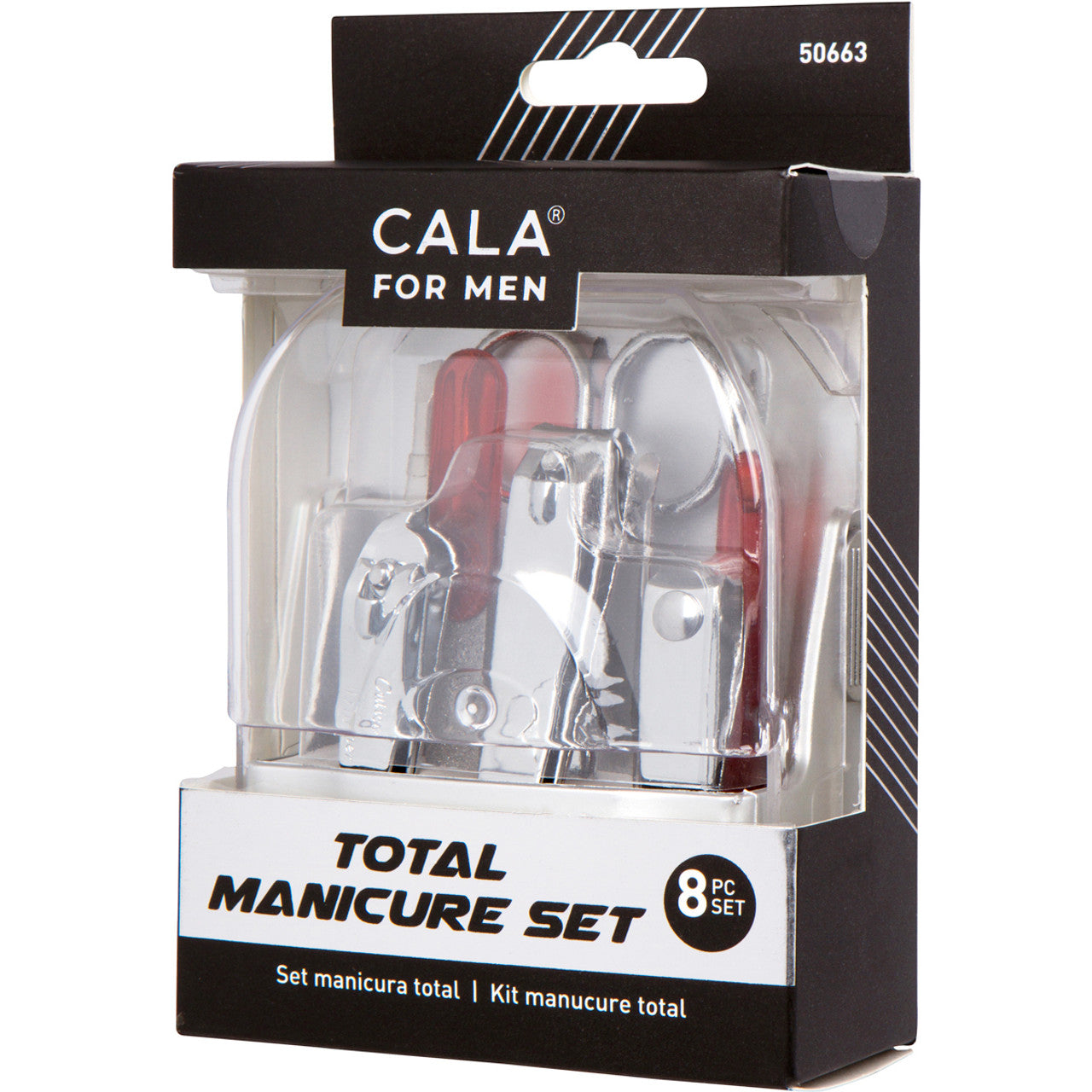Cala Men's Total Manicure Set 8 Pcs-50663