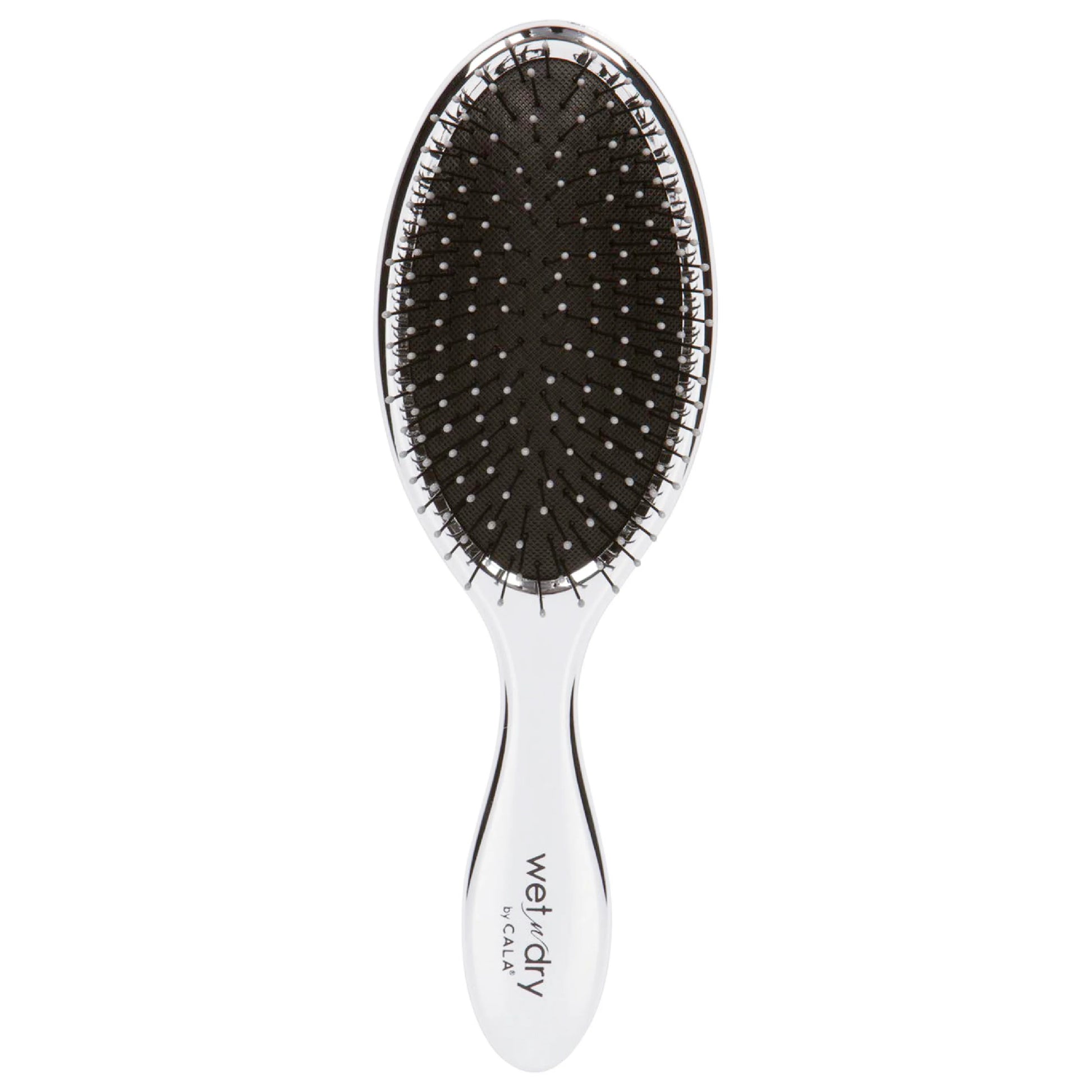 Cala Metallic Silver Hair Detangler 66759