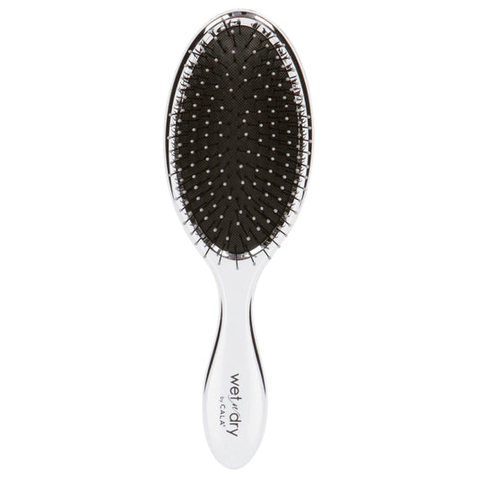 Cala Metallic Silver Hair Detangler 66759