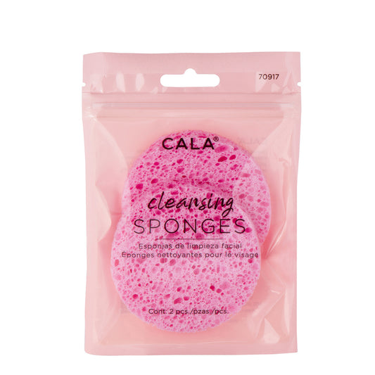 Cala Pink Cellulose Cleansing Sponge 2Pc -70917