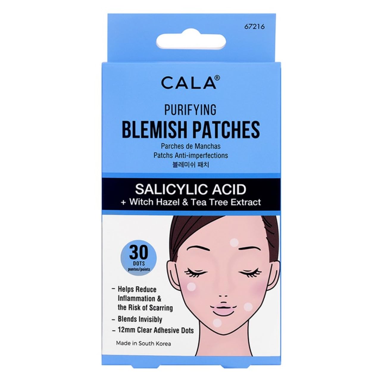 Cala Purifying Blemish Patches 3Sheets 3X10's-67216