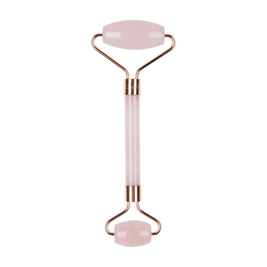Cala Rose Quartz Facial Roller W Rose Gold