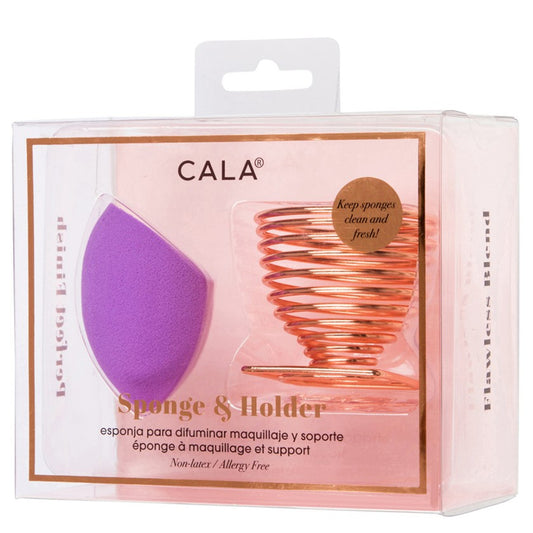 Cala Sponge & Holder Purple Slant - 76282