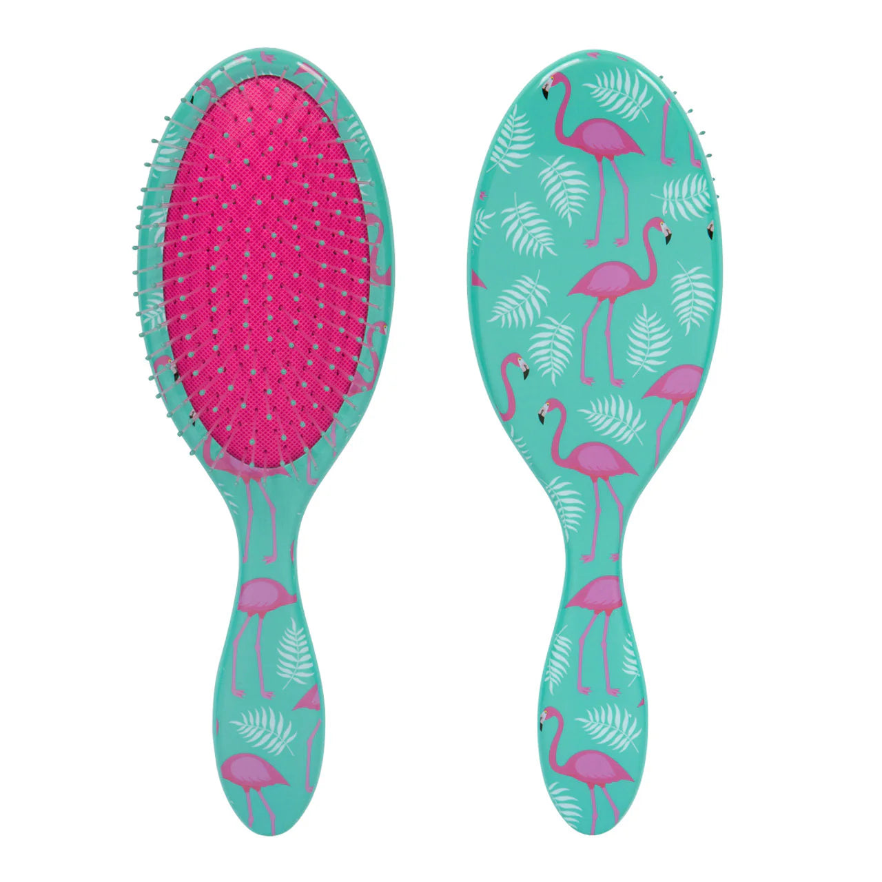 Cala Teal Flamingo Hair Brush 66804