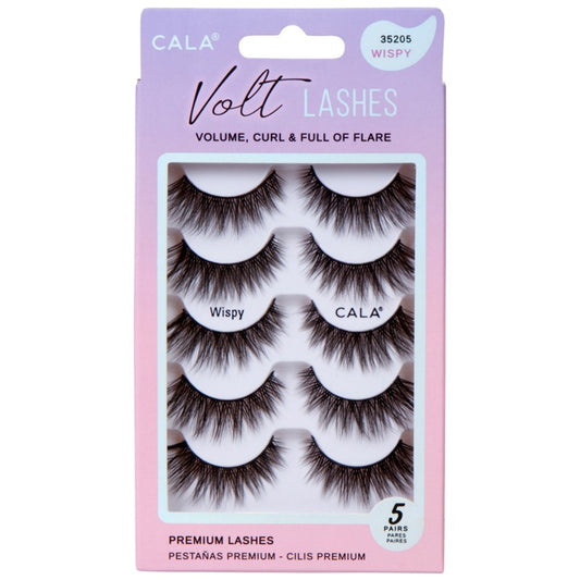 Cala Volt Lashes Wispy 5Pairs Per Pack -35205