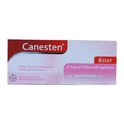 Canesten Vaginal Tablets 6'S 0.1g