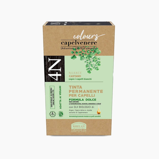Capelvenere Permanent Hair Dye- Brown 4N