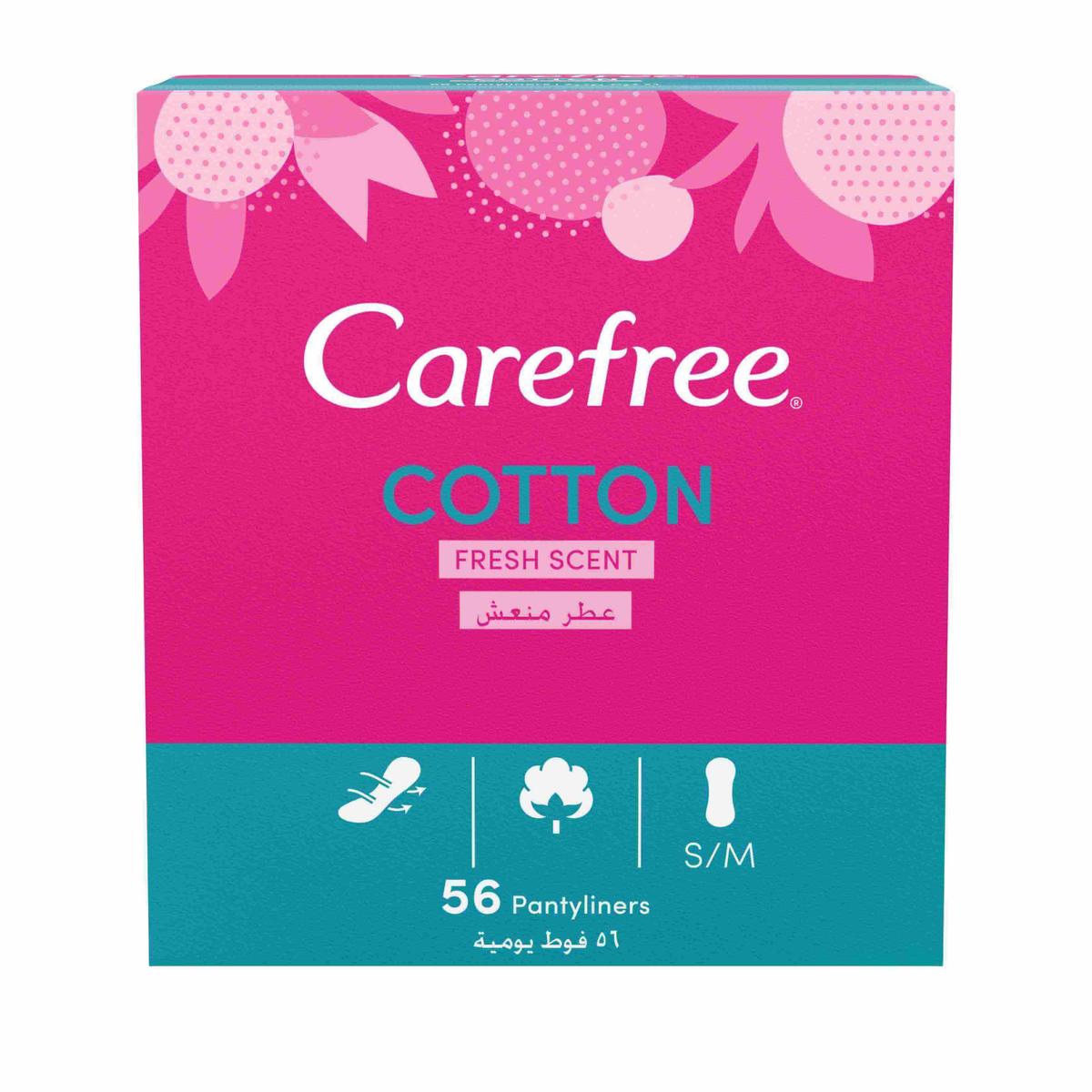 CAREFREE COTTON FRESH 56'S