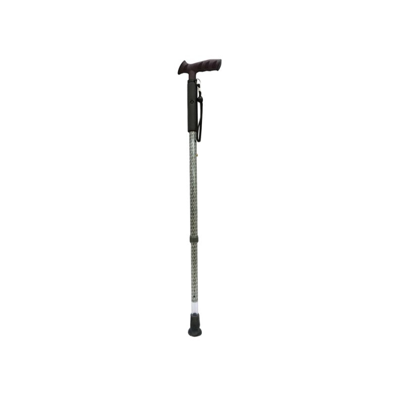 Caremax Ca8332l Walking Stick With Light(Brown)