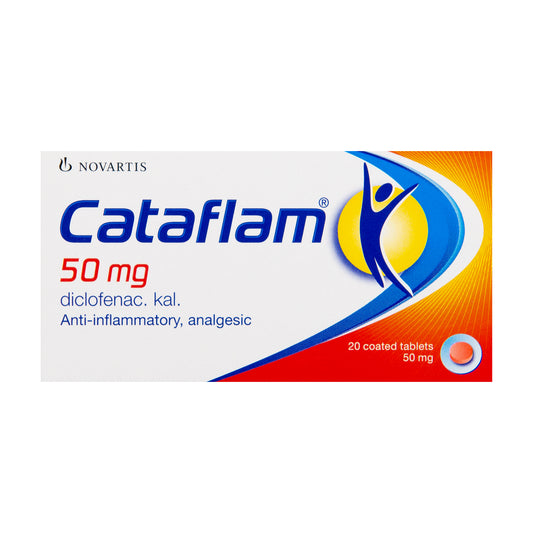 Cataflam 50mg Tablets 20'S