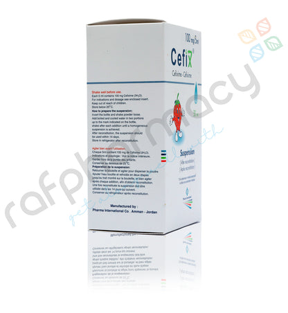 Cefix 100mg Suspension 30ml