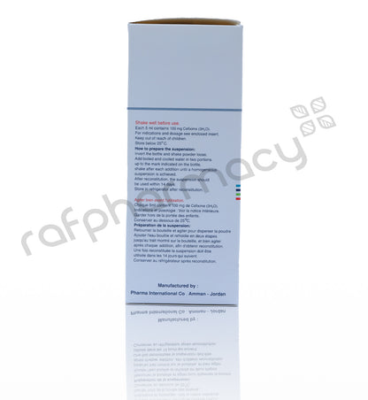 Cefix 100mg Suspension 60ml