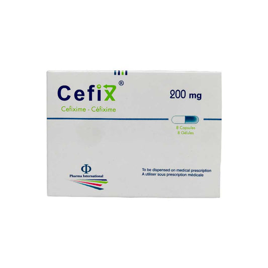 Cefix 200mg Capsules 8'S
