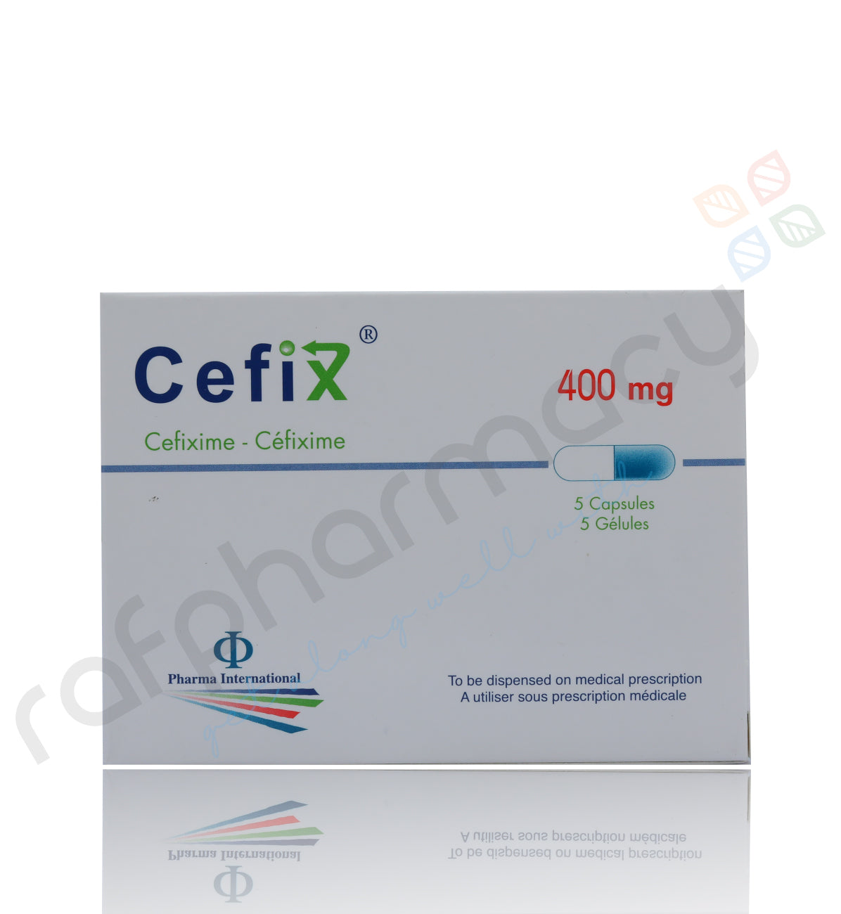 Cefix 400mg Capsules 5'S