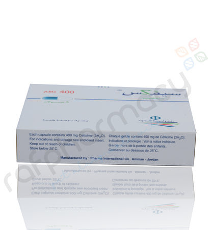 Cefix 400mg Capsules 5'S