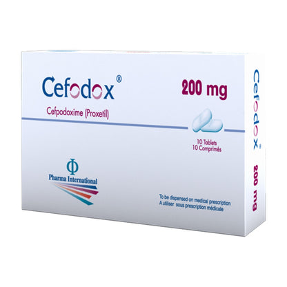 Cefodox 200mg Tablets 10'S