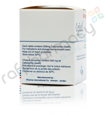 Cefutil 500mg Tablets 10'S